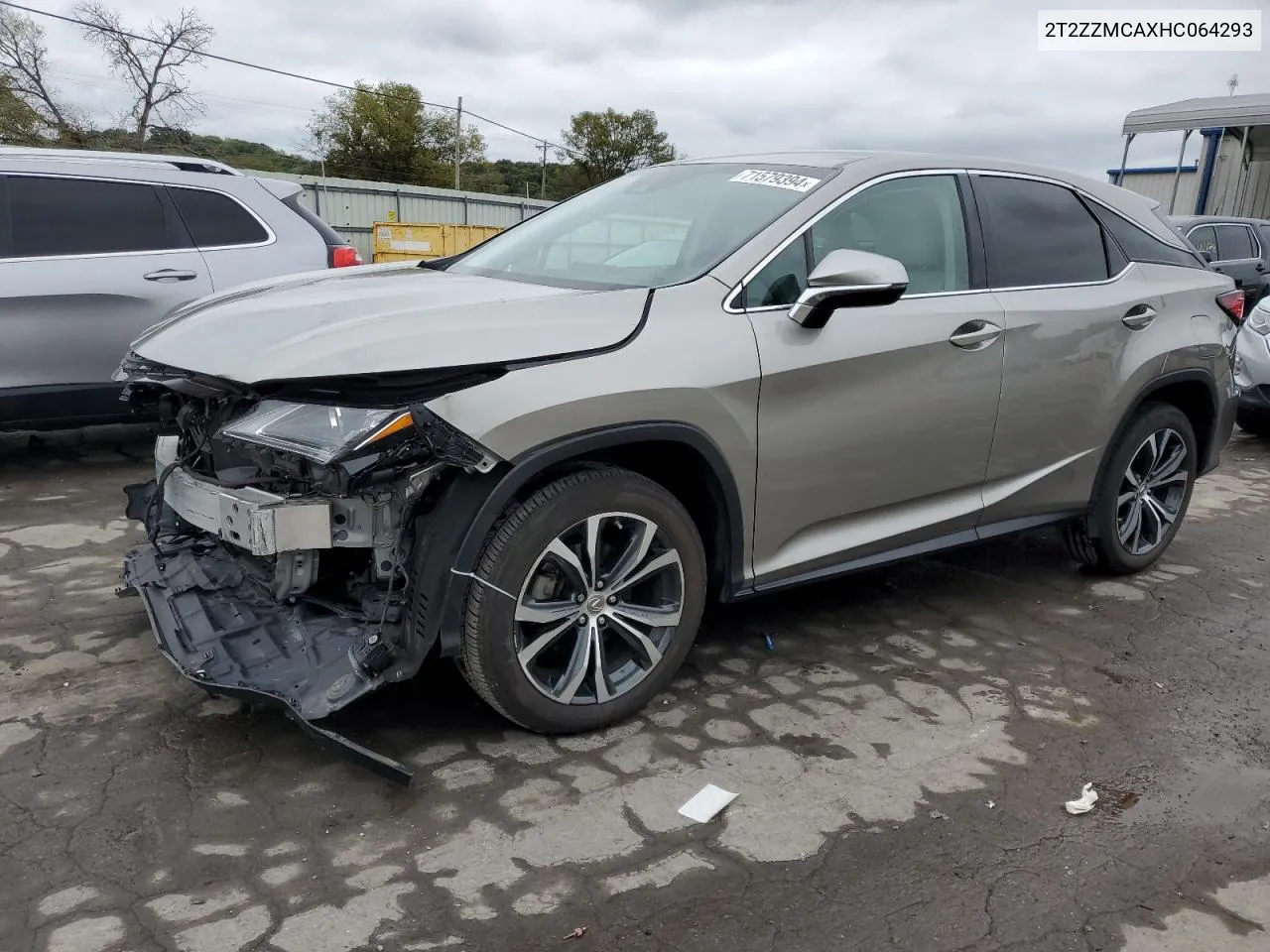 2T2ZZMCAXHC064293 2017 Lexus Rx 350 Base