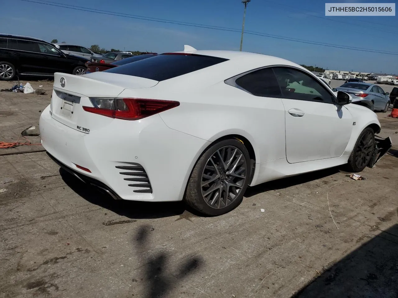 2017 Lexus Rc 350 VIN: JTHHE5BC2H5015606 Lot: 71887214