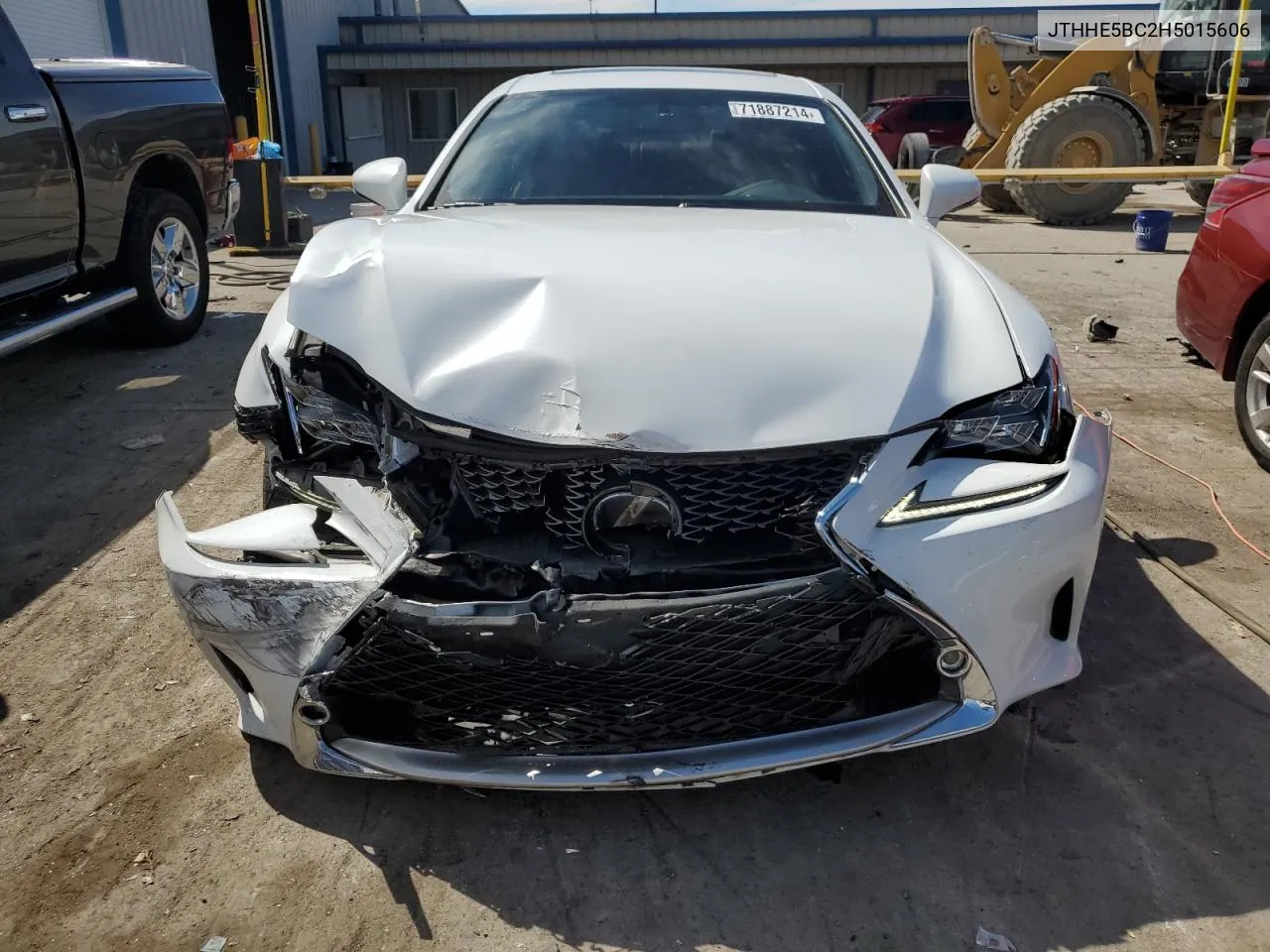 2017 Lexus Rc 350 VIN: JTHHE5BC2H5015606 Lot: 71887214