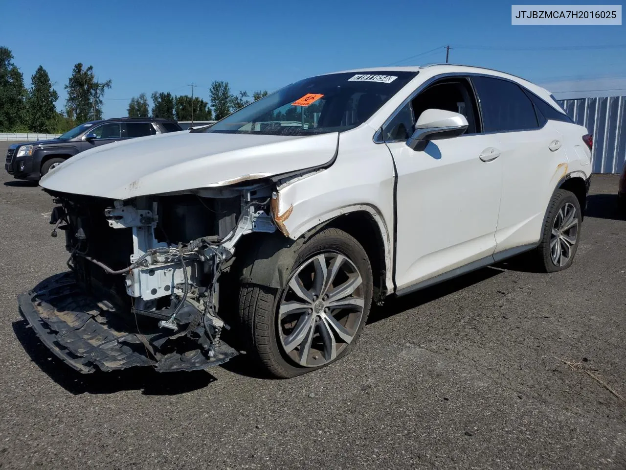 2017 Lexus Rx 350 Base VIN: JTJBZMCA7H2016025 Lot: 71911654