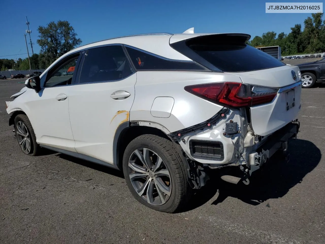 2017 Lexus Rx 350 Base VIN: JTJBZMCA7H2016025 Lot: 71911654