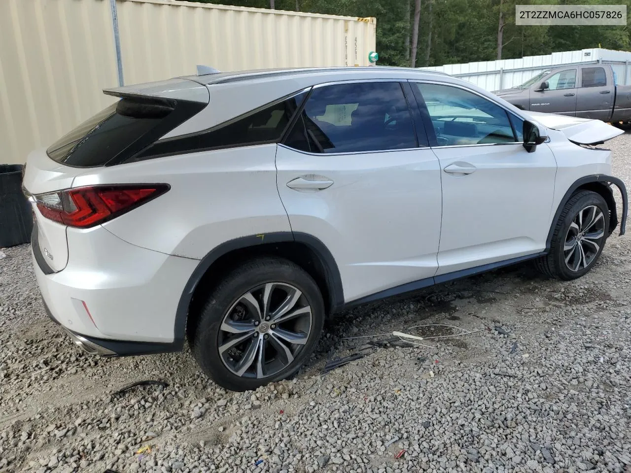 2017 Lexus Rx 350 Base VIN: 2T2ZZMCA6HC057826 Lot: 72250404