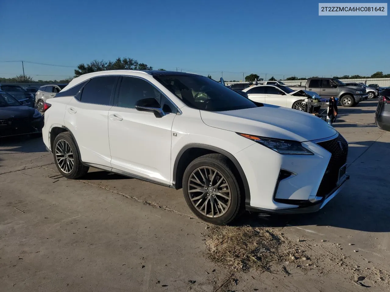 2017 Lexus Rx 350 Base VIN: 2T2ZZMCA6HC081642 Lot: 72332874