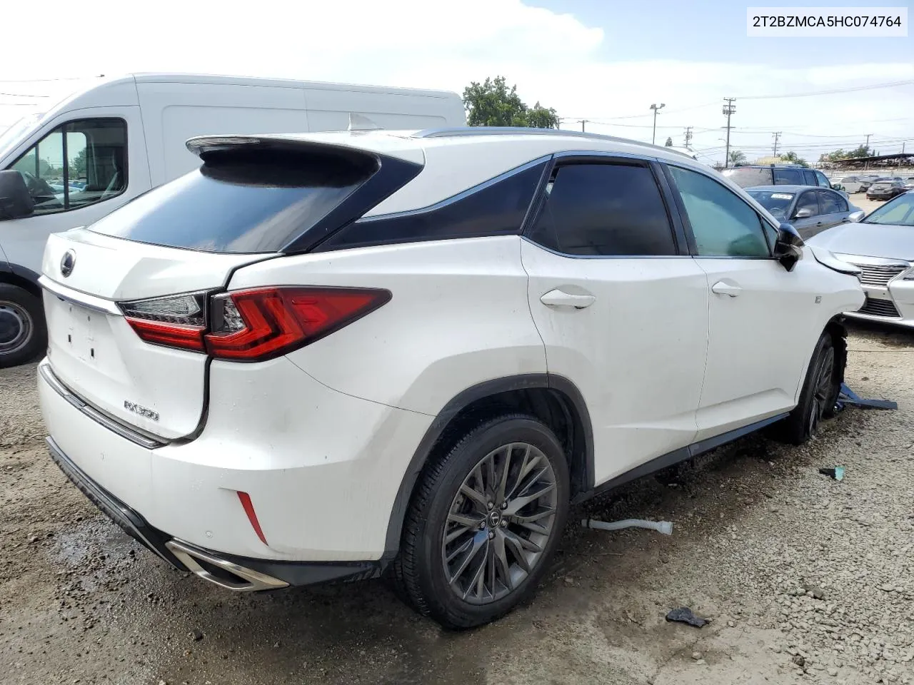 2T2BZMCA5HC074764 2017 Lexus Rx 350 Base