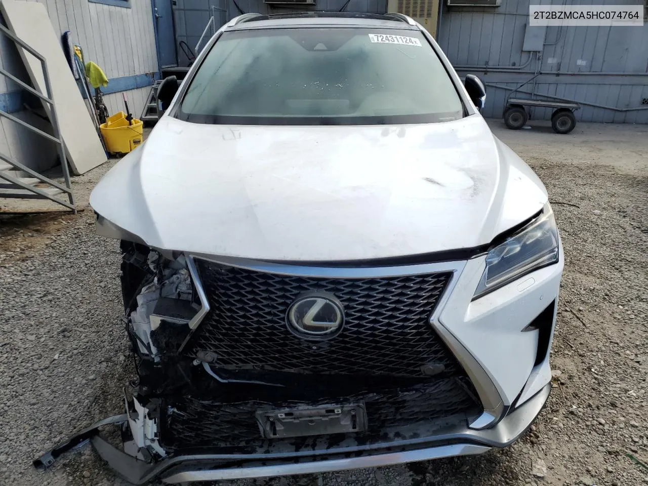 2T2BZMCA5HC074764 2017 Lexus Rx 350 Base