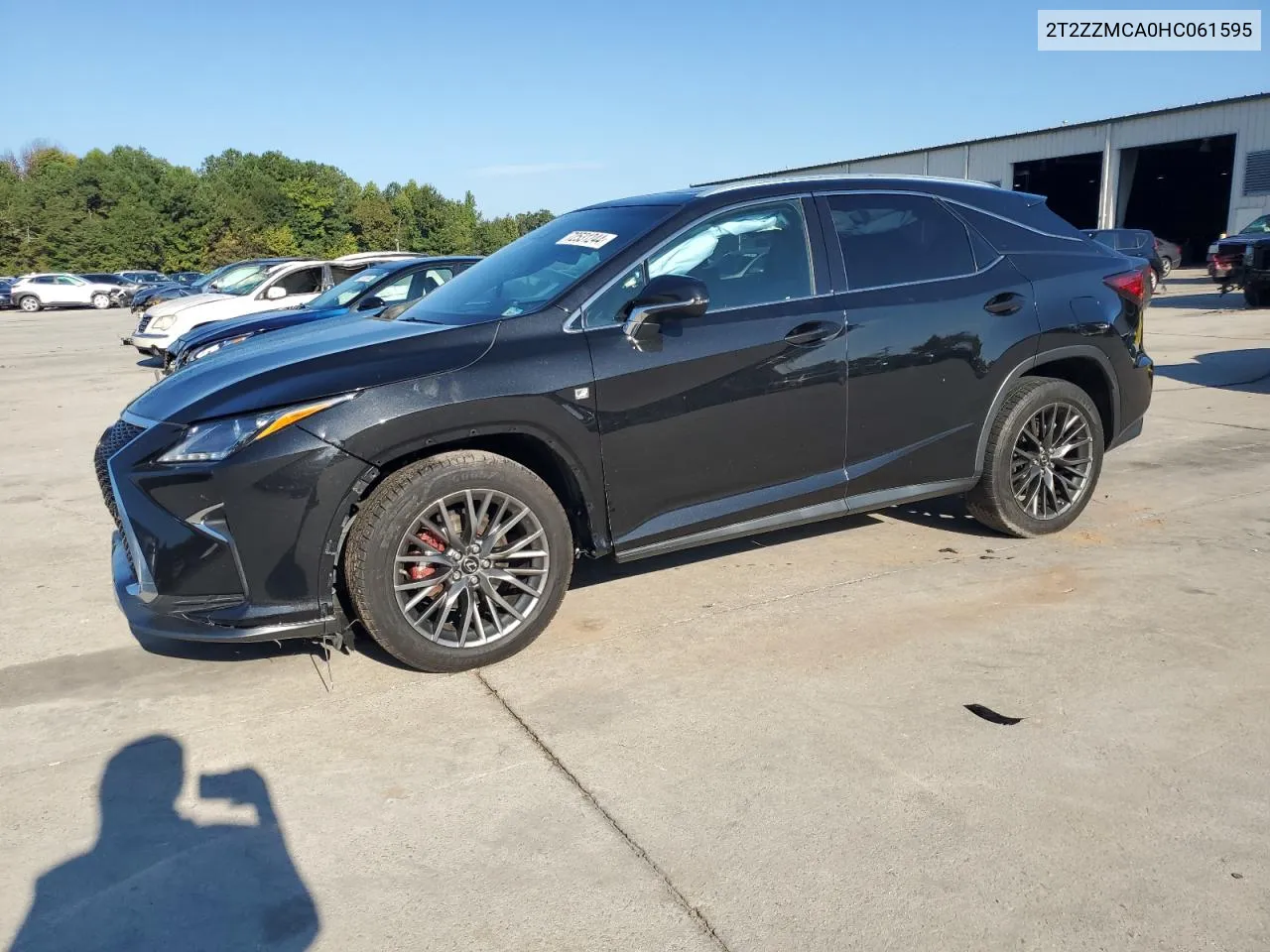 2017 Lexus Rx 350 Base VIN: 2T2ZZMCA0HC061595 Lot: 72531244