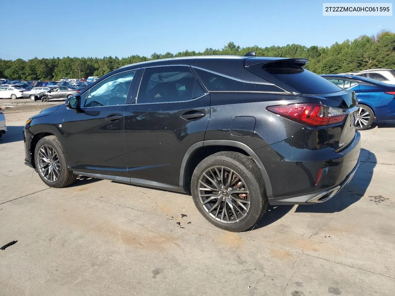 2017 Lexus Rx 350 Base VIN: 2T2ZZMCA0HC061595 Lot: 72531244