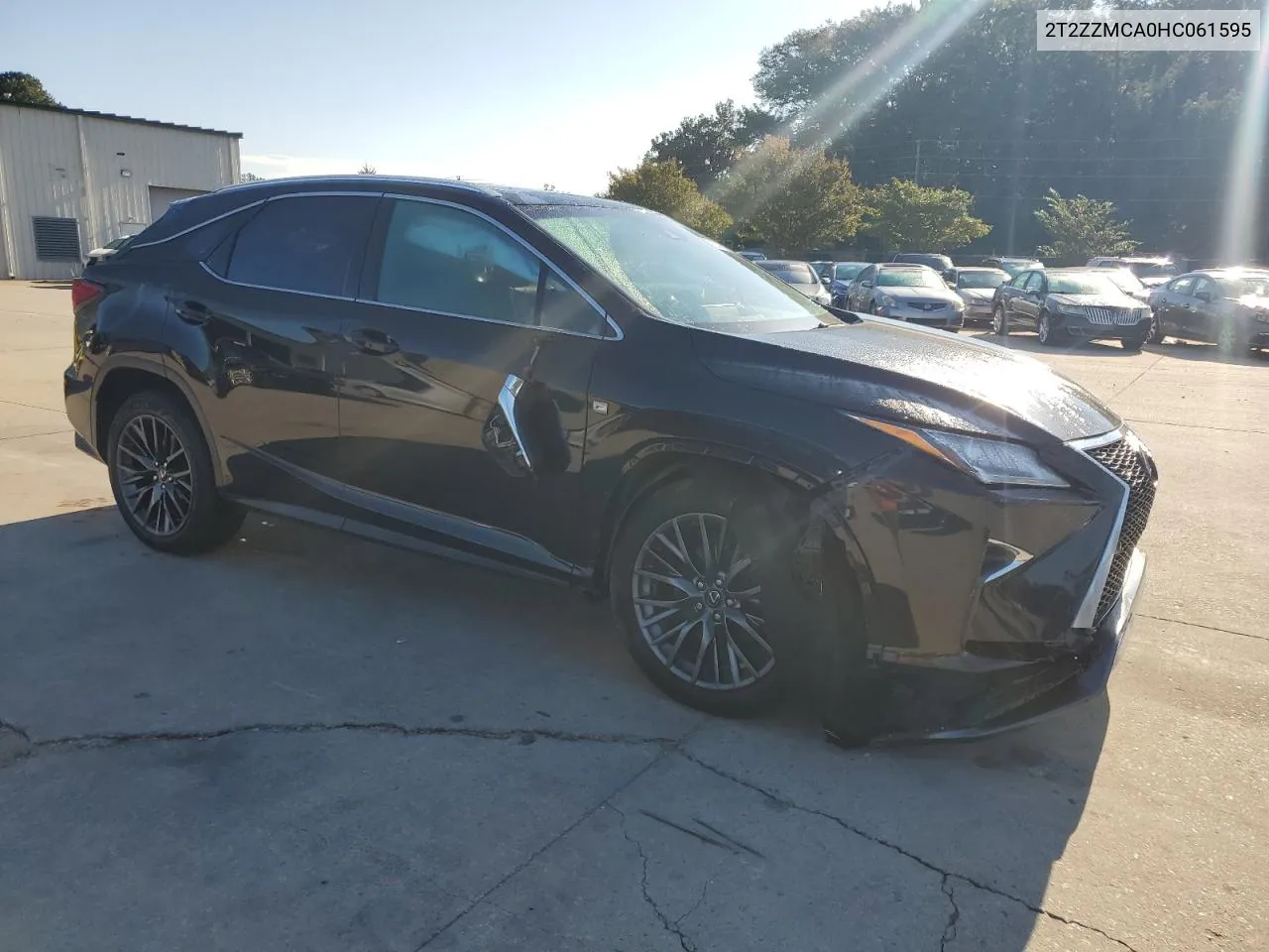 2017 Lexus Rx 350 Base VIN: 2T2ZZMCA0HC061595 Lot: 72531244