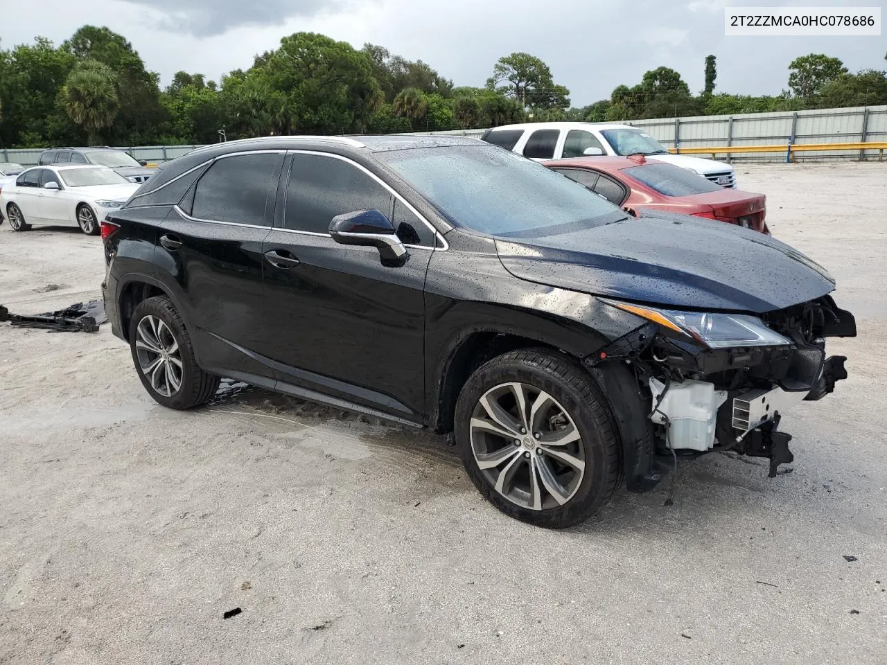 2017 Lexus Rx 350 Base VIN: 2T2ZZMCA0HC078686 Lot: 72675104