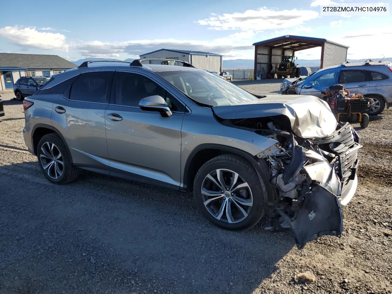 2017 Lexus Rx 350 Base VIN: 2T2BZMCA7HC104976 Lot: 72731824