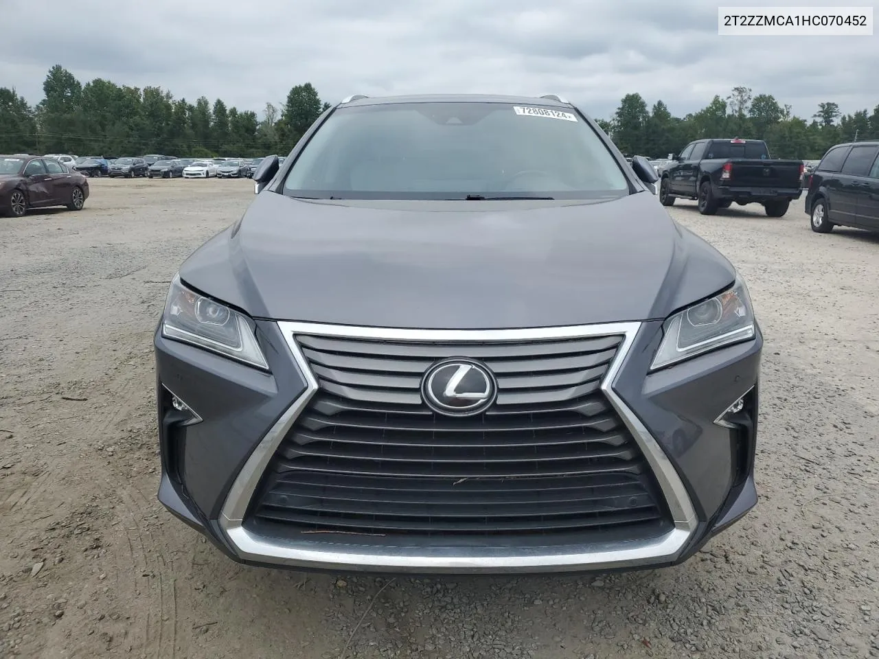 2017 Lexus Rx 350 Base VIN: 2T2ZZMCA1HC070452 Lot: 72808124