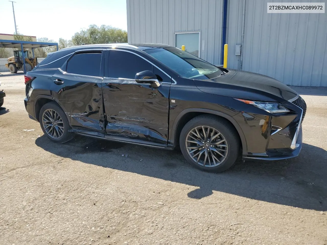 2017 Lexus Rx 350 Base VIN: 2T2BZMCAXHC089972 Lot: 72943124