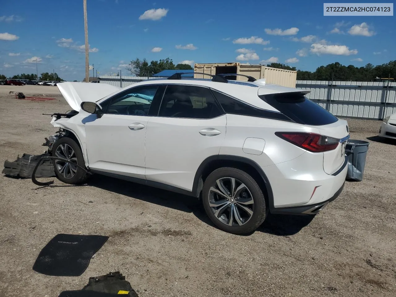 2017 Lexus Rx 350 Base VIN: 2T2ZZMCA2HC074123 Lot: 72994314