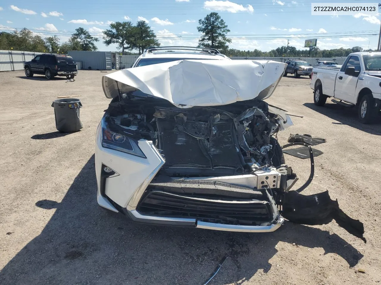 2017 Lexus Rx 350 Base VIN: 2T2ZZMCA2HC074123 Lot: 72994314