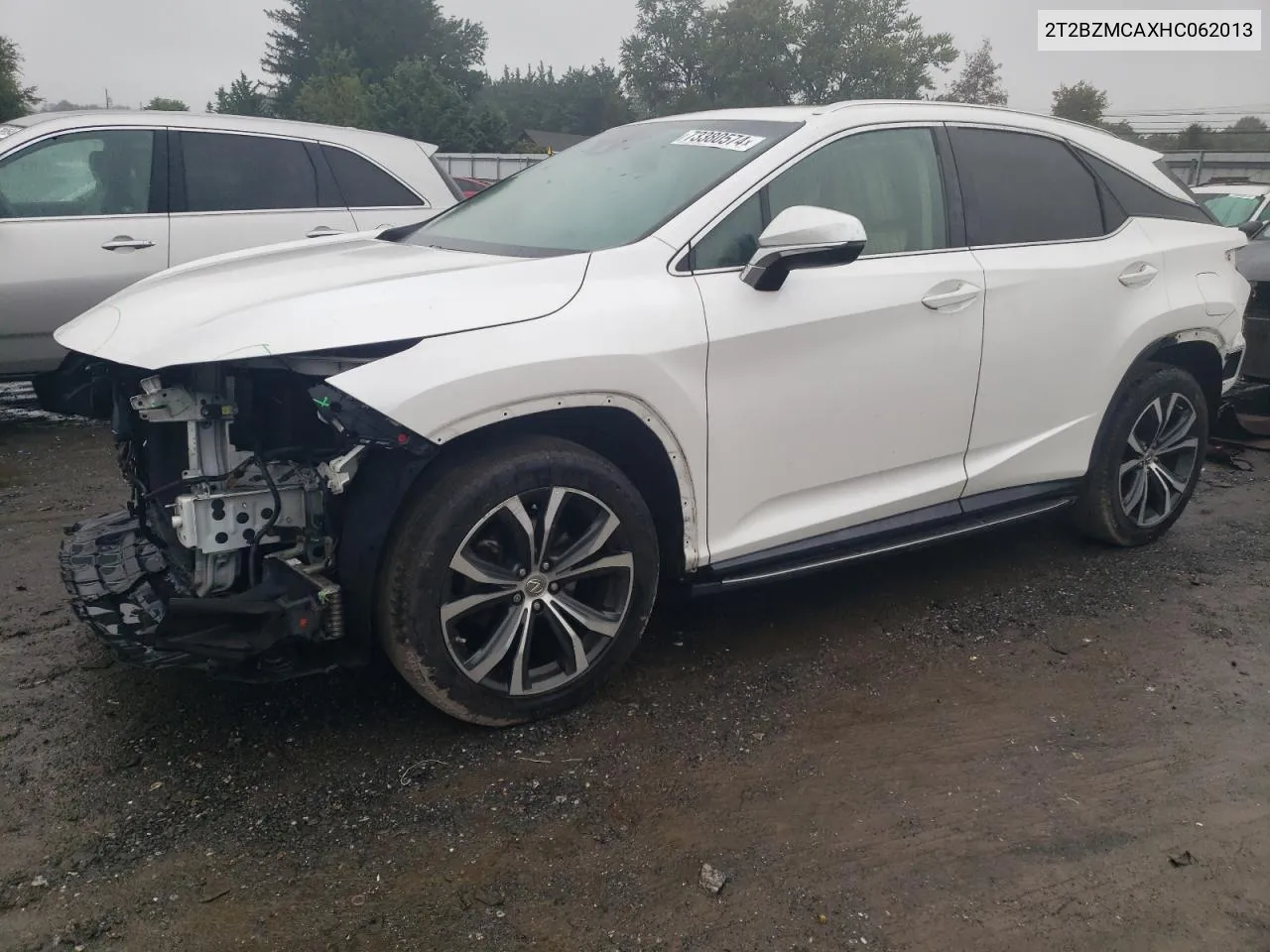 2T2BZMCAXHC062013 2017 Lexus Rx 350 Base