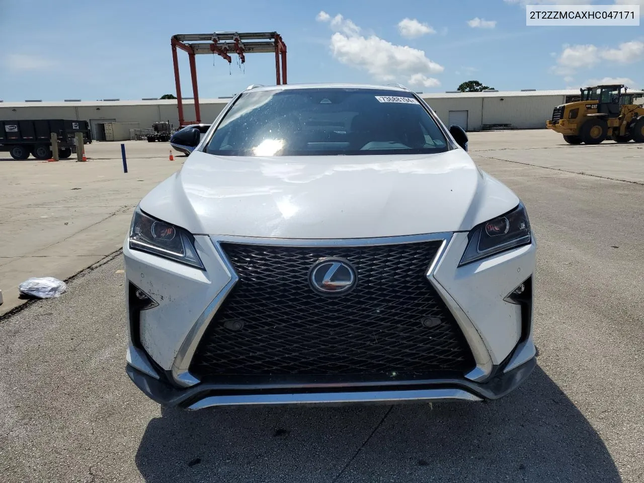 2017 Lexus Rx 350 Base VIN: 2T2ZZMCAXHC047171 Lot: 73688194