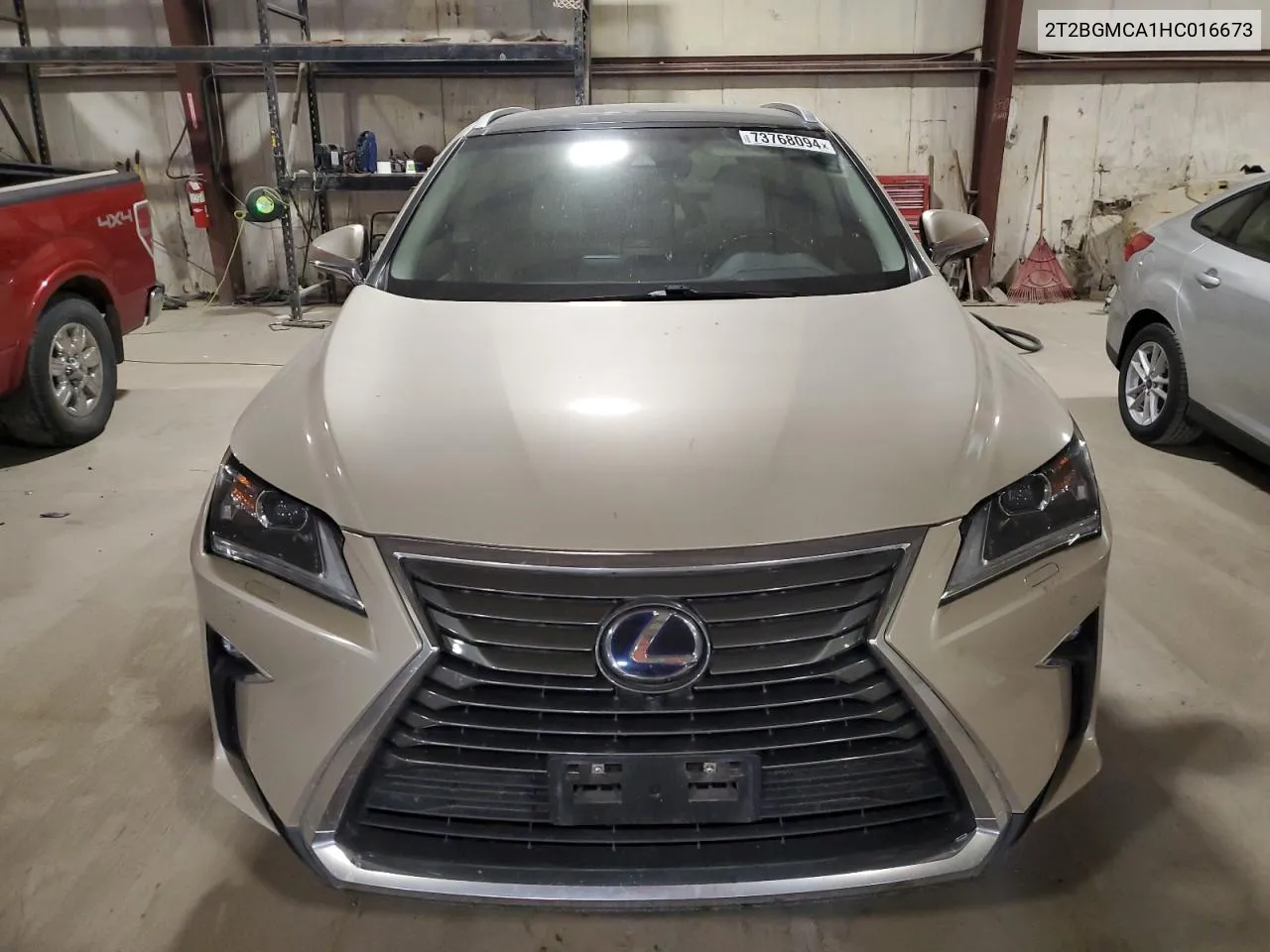 2017 Lexus Rx 450H Base VIN: 2T2BGMCA1HC016673 Lot: 73768094