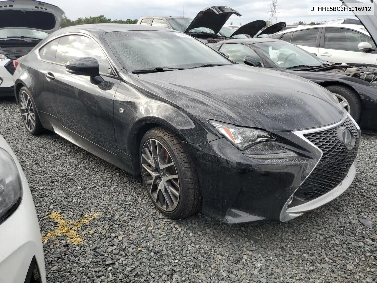 2017 Lexus Rc 350 VIN: JTHHE5BC3H5016912 Lot: 73856314