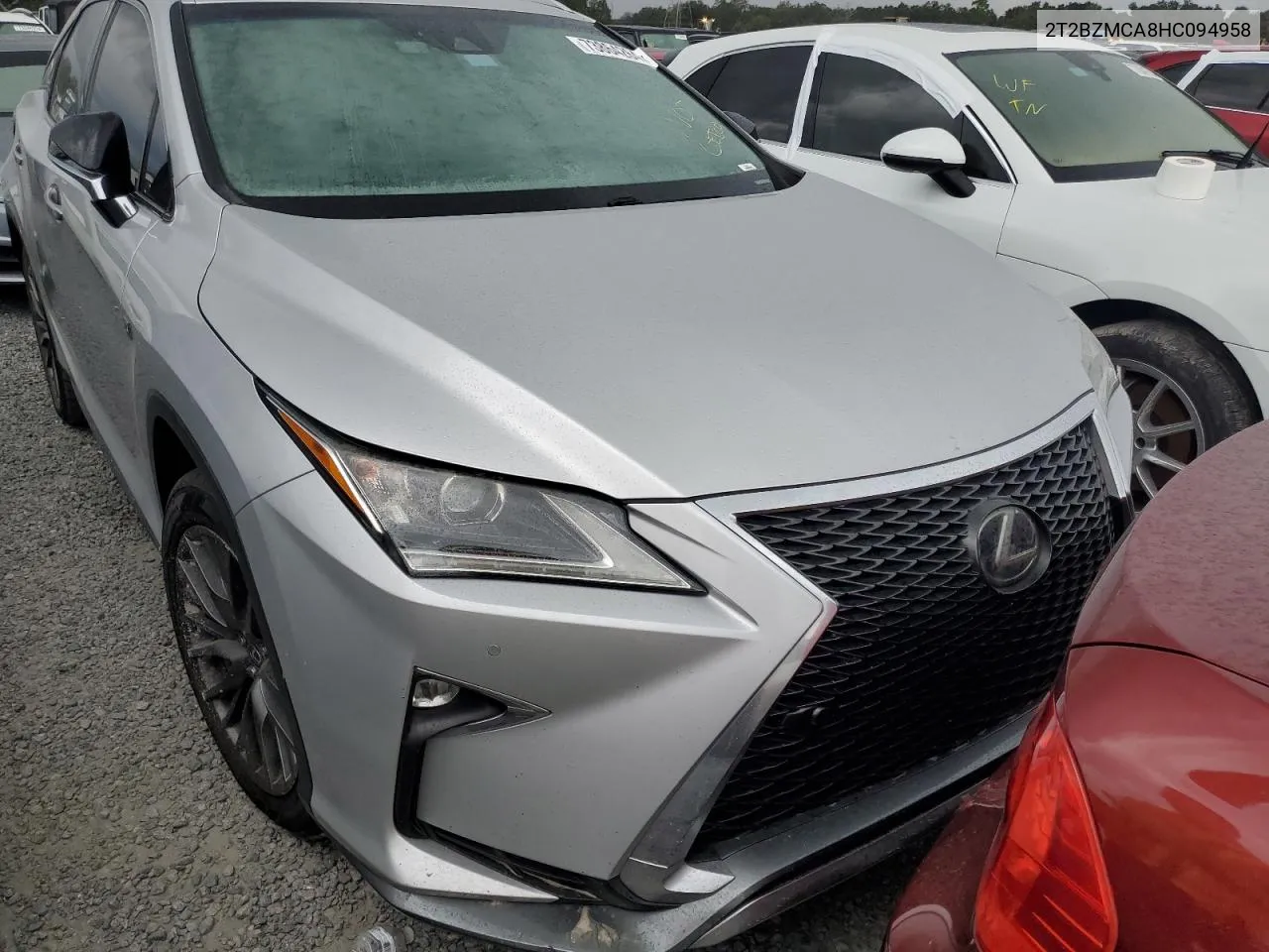 2T2BZMCA8HC094958 2017 Lexus Rx 350 Base