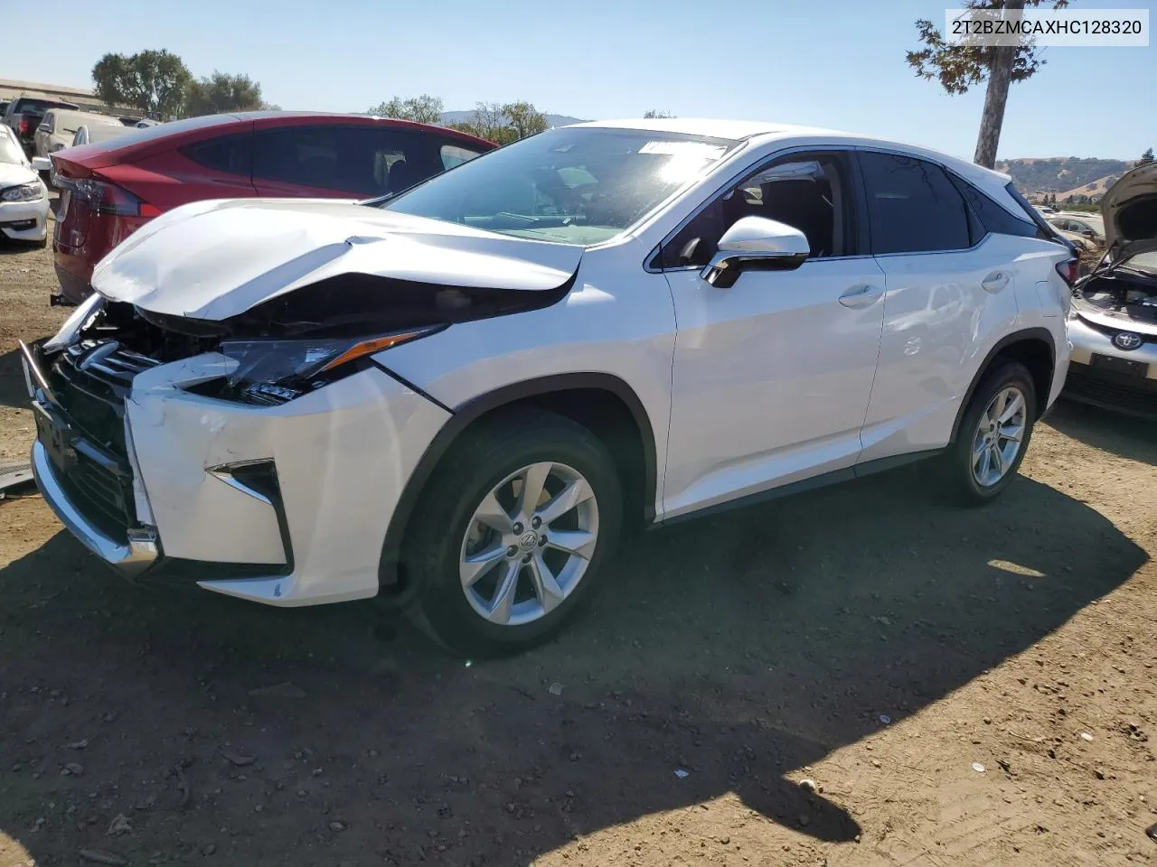 2T2BZMCAXHC128320 2017 Lexus Rx 350 Base