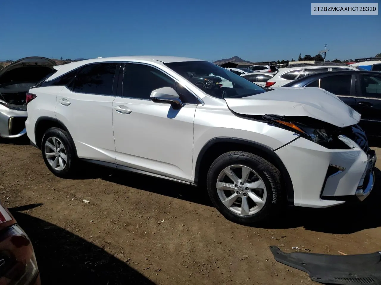 2T2BZMCAXHC128320 2017 Lexus Rx 350 Base