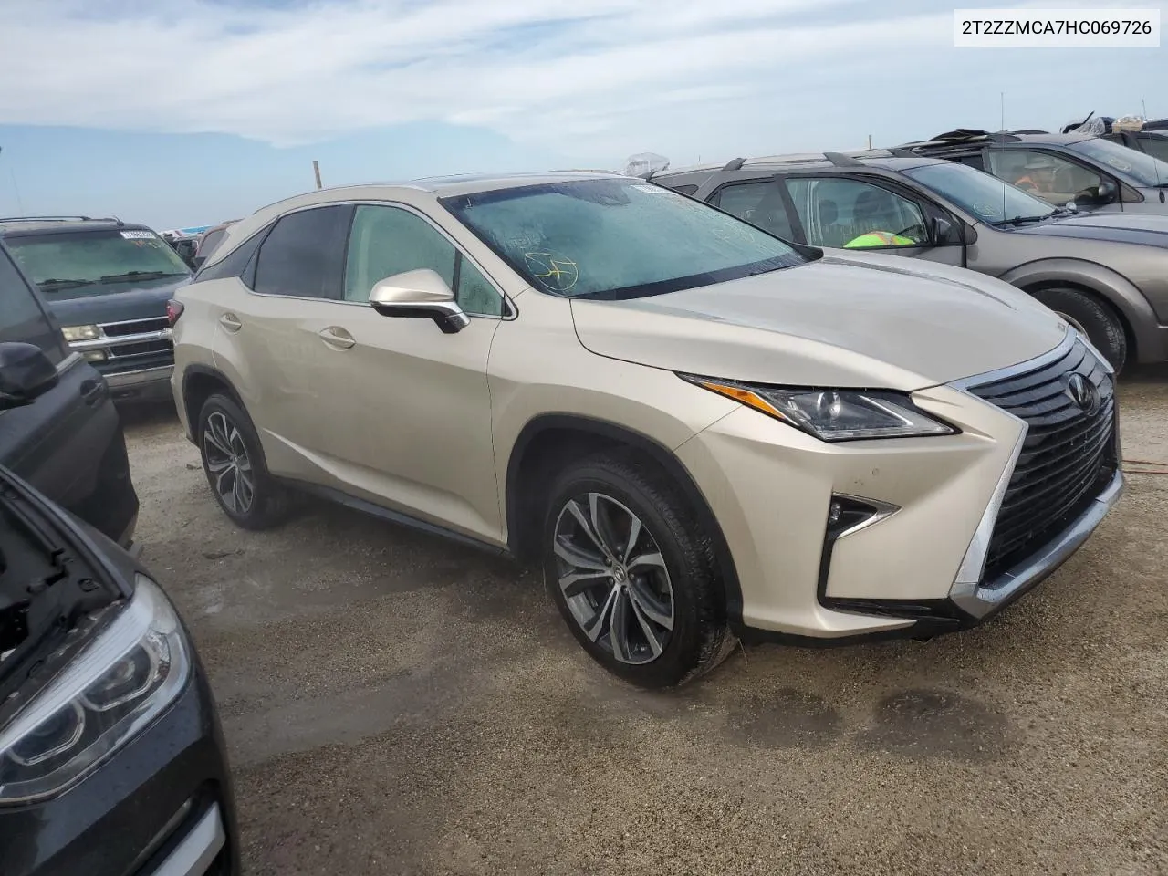 2017 Lexus Rx 350 Base VIN: 2T2ZZMCA7HC069726 Lot: 73885104