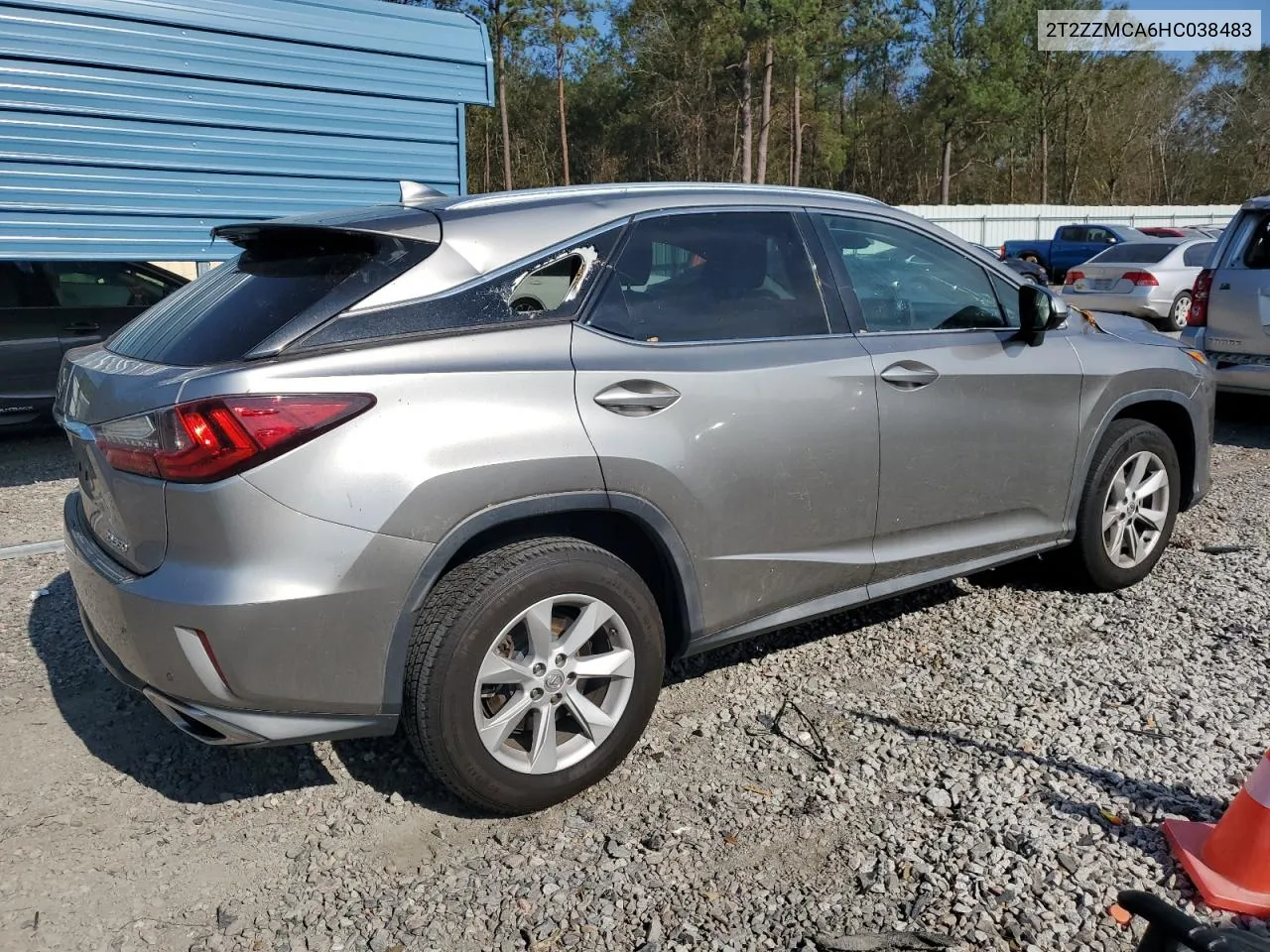 2017 Lexus Rx 350 Base VIN: 2T2ZZMCA6HC038483 Lot: 73915904