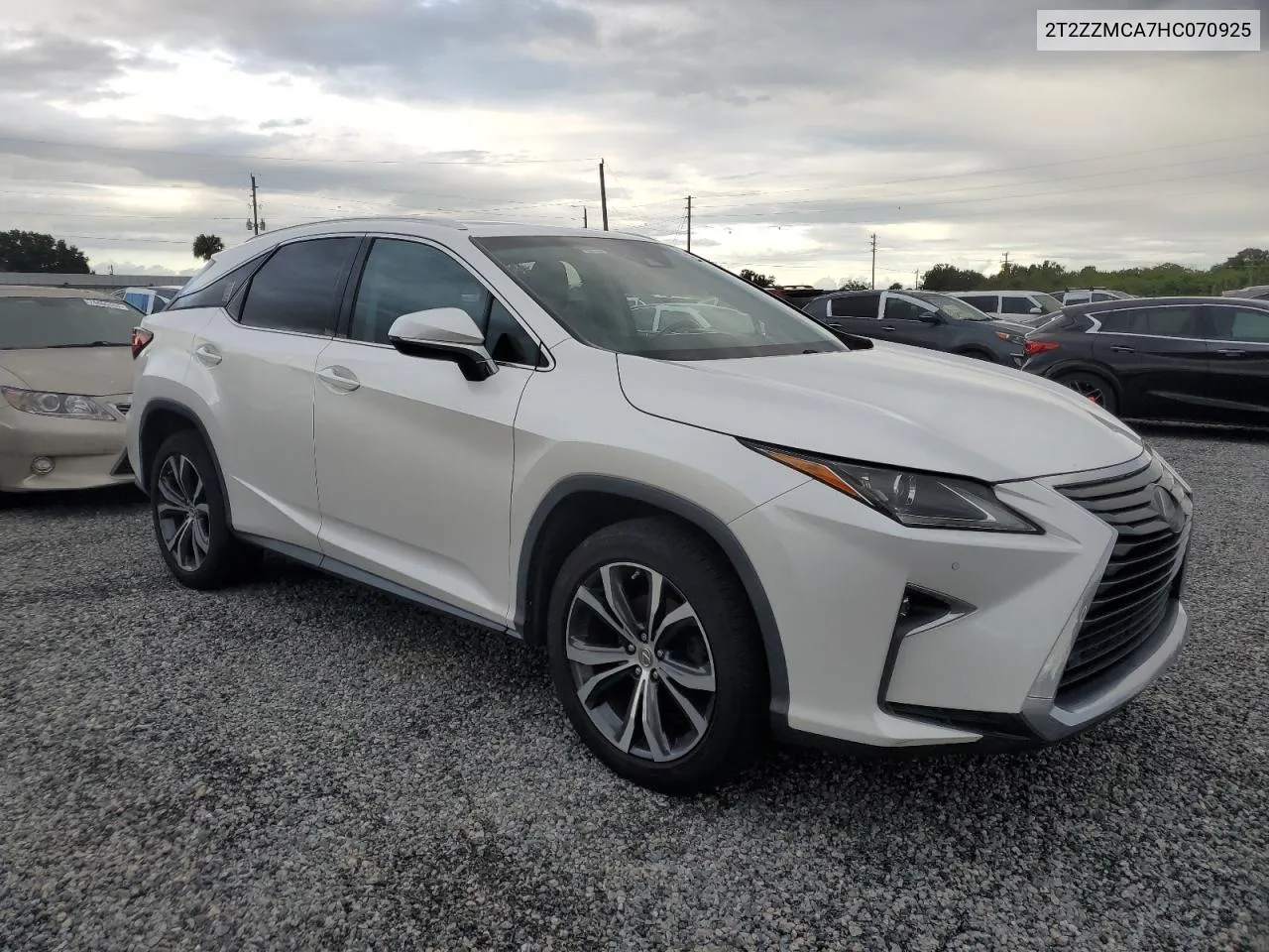 2017 Lexus Rx 350 Base VIN: 2T2ZZMCA7HC070925 Lot: 74004114