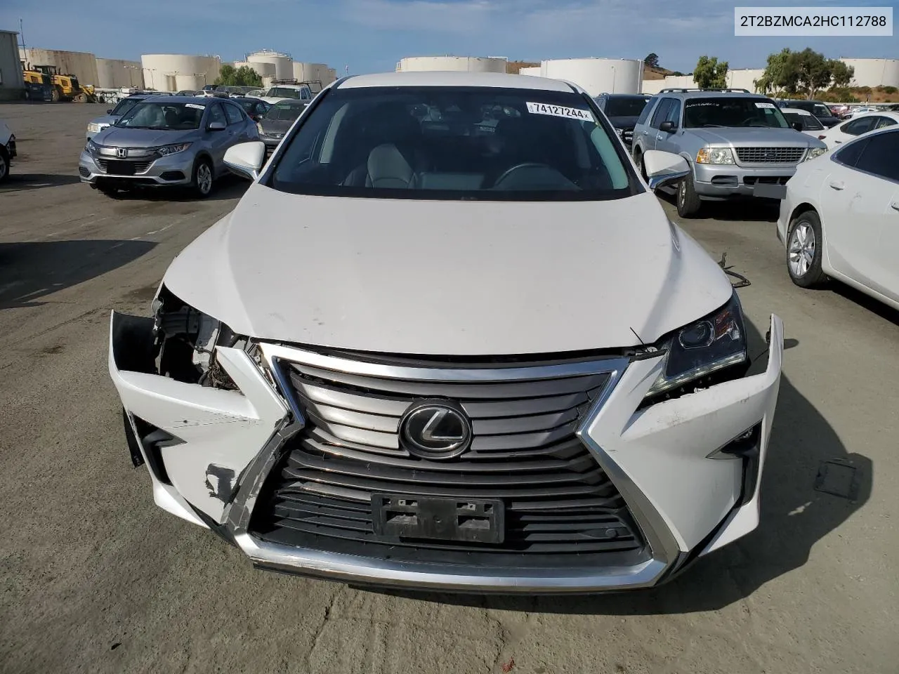 2017 Lexus Rx 350 Base VIN: 2T2BZMCA2HC112788 Lot: 74127244