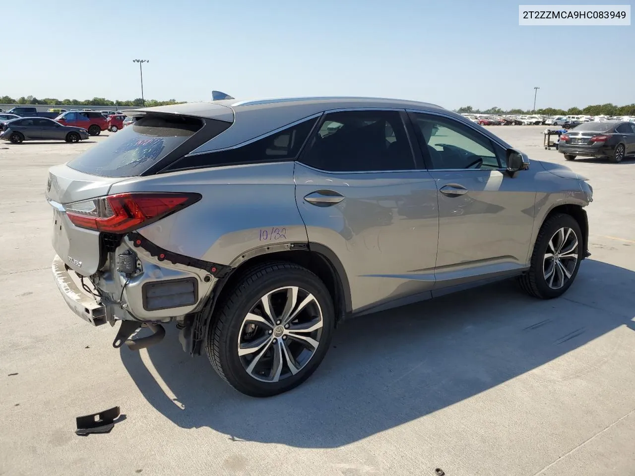 2017 Lexus Rx 350 Base VIN: 2T2ZZMCA9HC083949 Lot: 74169354