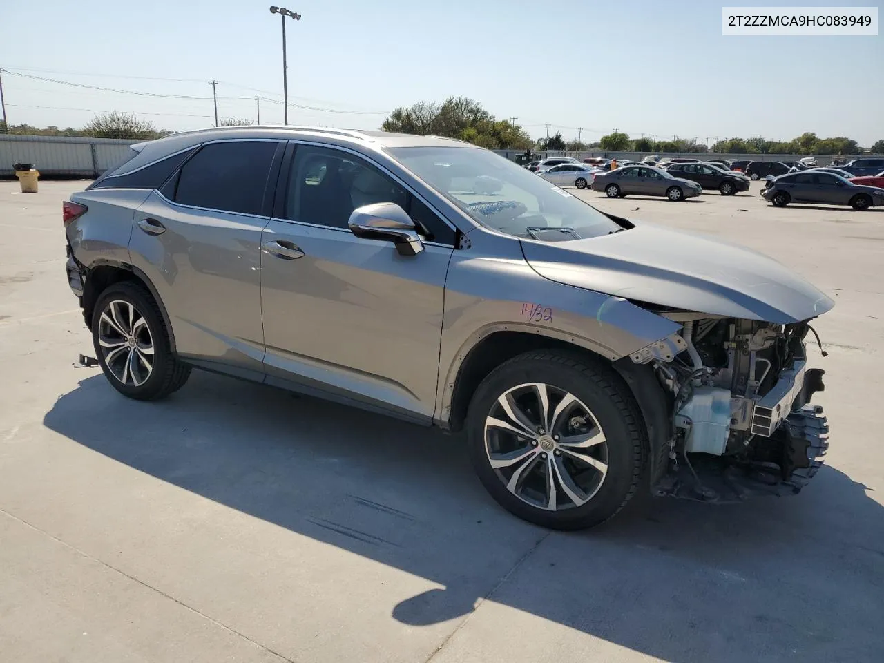 2017 Lexus Rx 350 Base VIN: 2T2ZZMCA9HC083949 Lot: 74169354