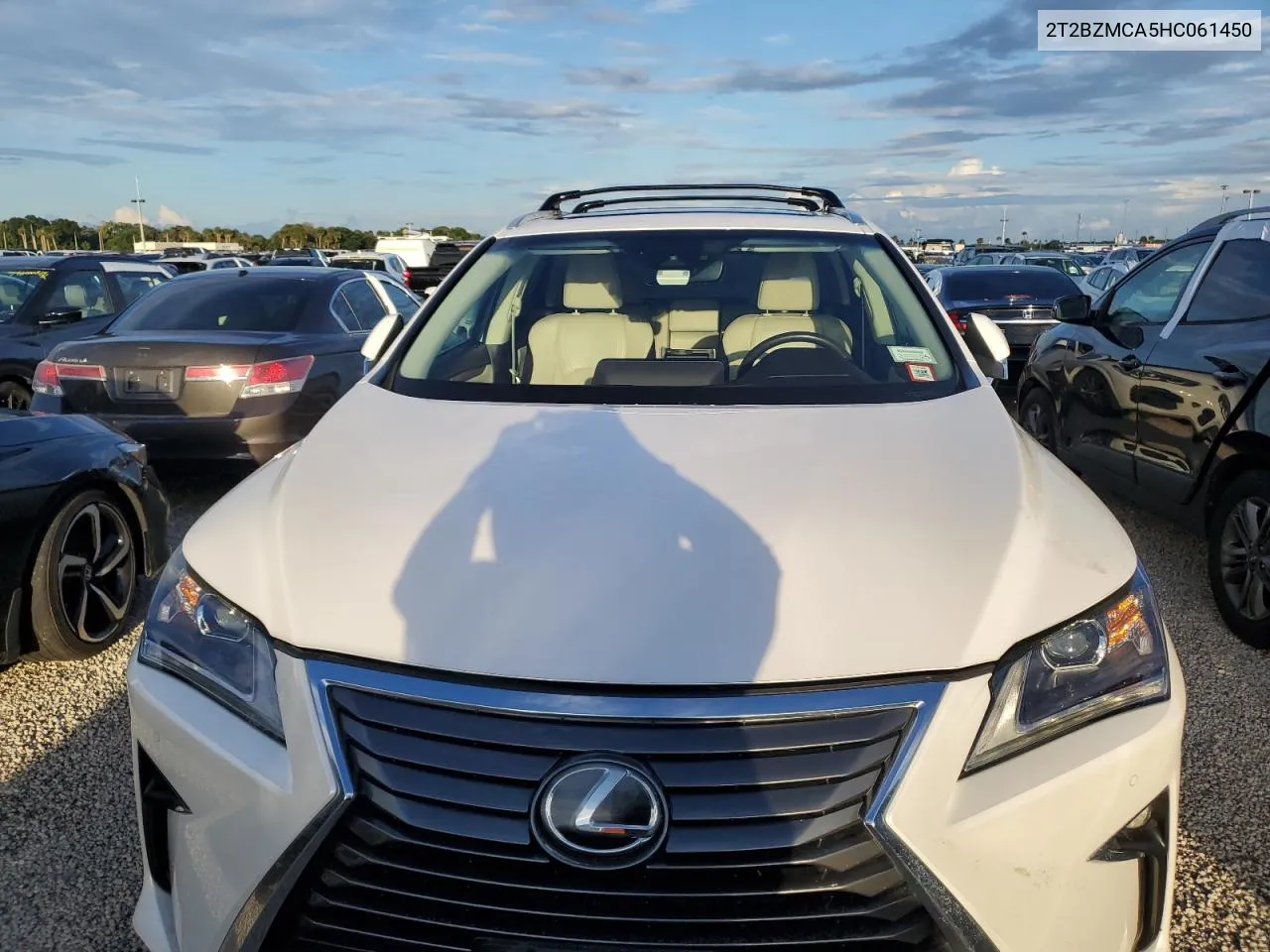 2017 Lexus Rx 350 Base VIN: 2T2BZMCA5HC061450 Lot: 74287724