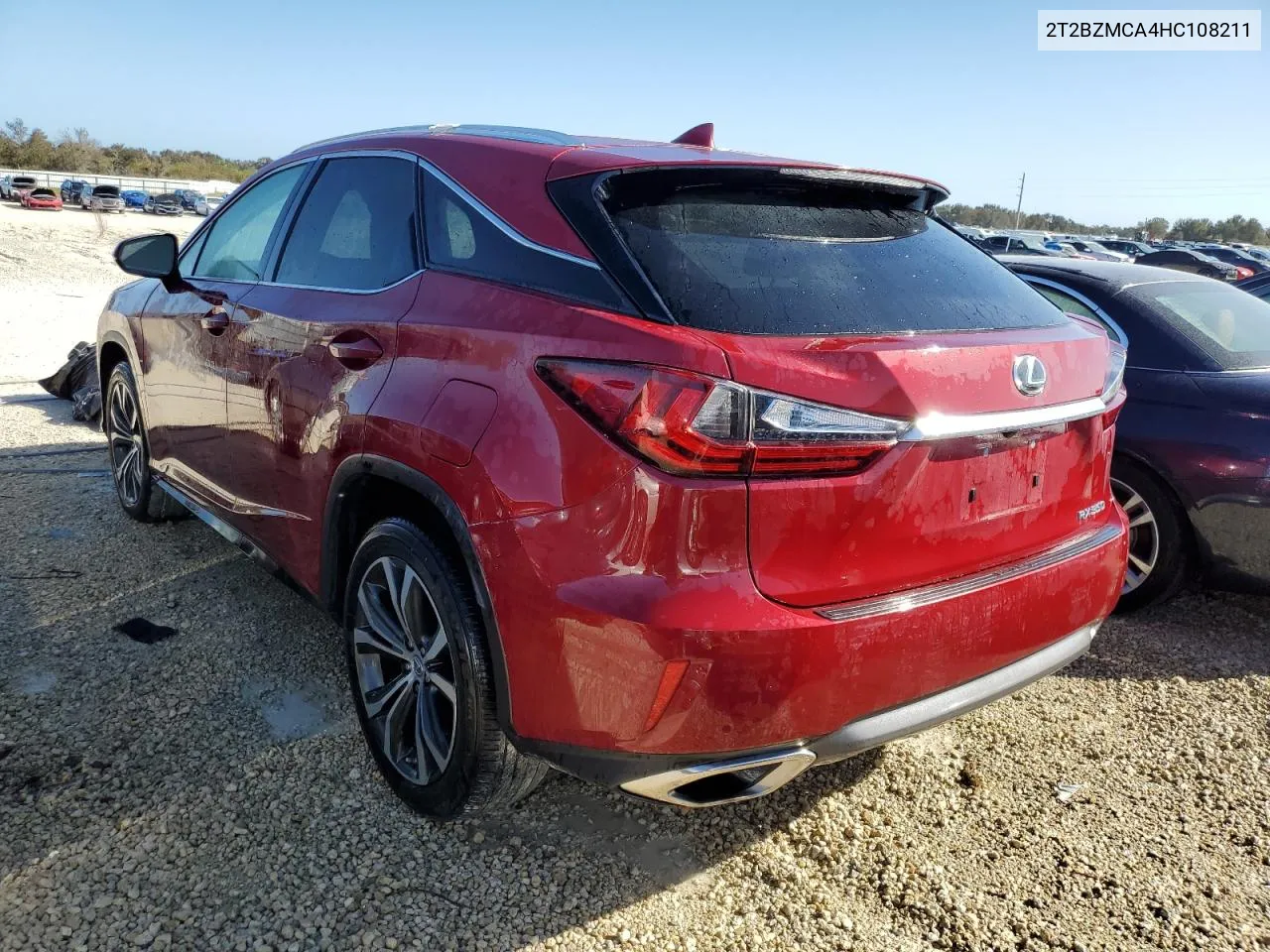 2017 Lexus Rx 350 Base VIN: 2T2BZMCA4HC108211 Lot: 74306344