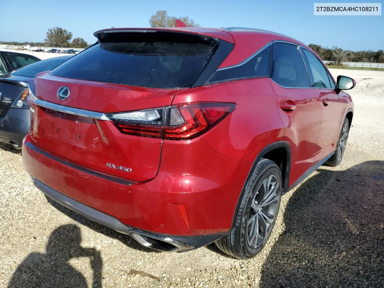 2017 Lexus Rx 350 Base VIN: 2T2BZMCA4HC108211 Lot: 74306344