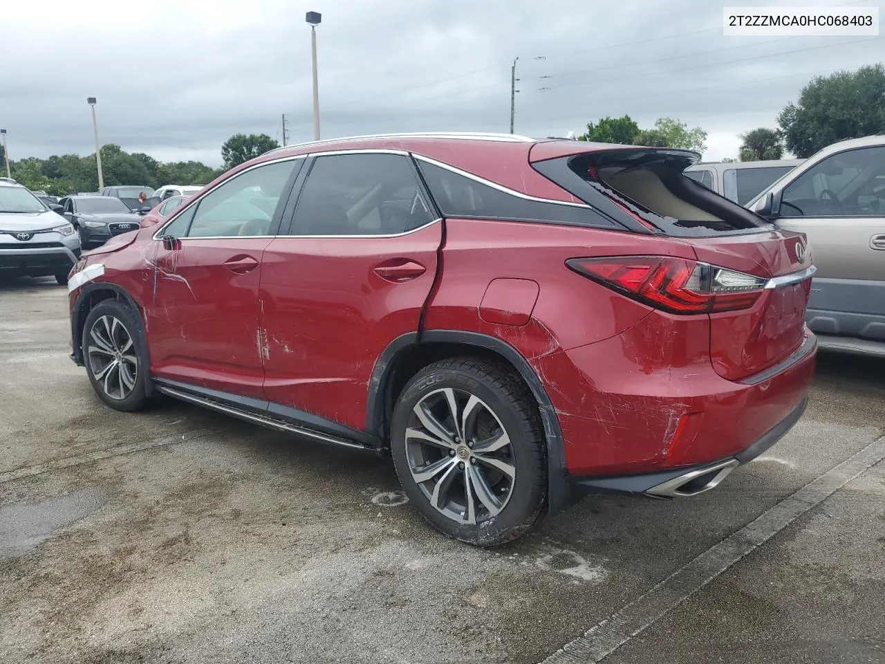 2017 Lexus Rx 350 Base VIN: 2T2ZZMCA0HC068403 Lot: 74399414