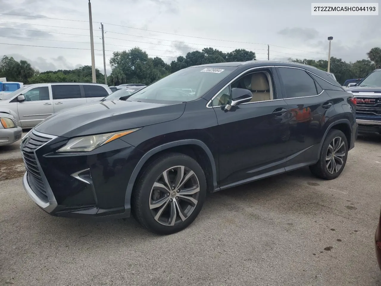 2017 Lexus Rx 350 Base VIN: 2T2ZZMCA5HC044193 Lot: 74429084