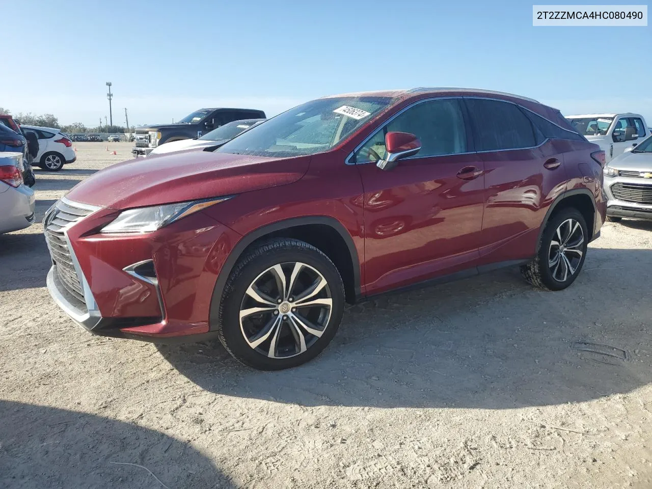 2017 Lexus Rx 350 Base VIN: 2T2ZZMCA4HC080490 Lot: 74506374