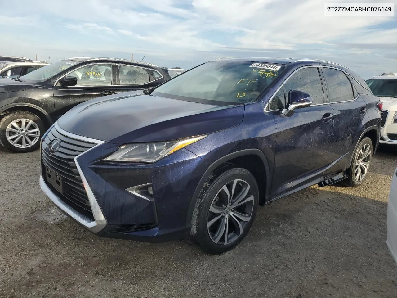 2017 Lexus Rx 350 Base VIN: 2T2ZZMCA8HC076149 Lot: 74535644