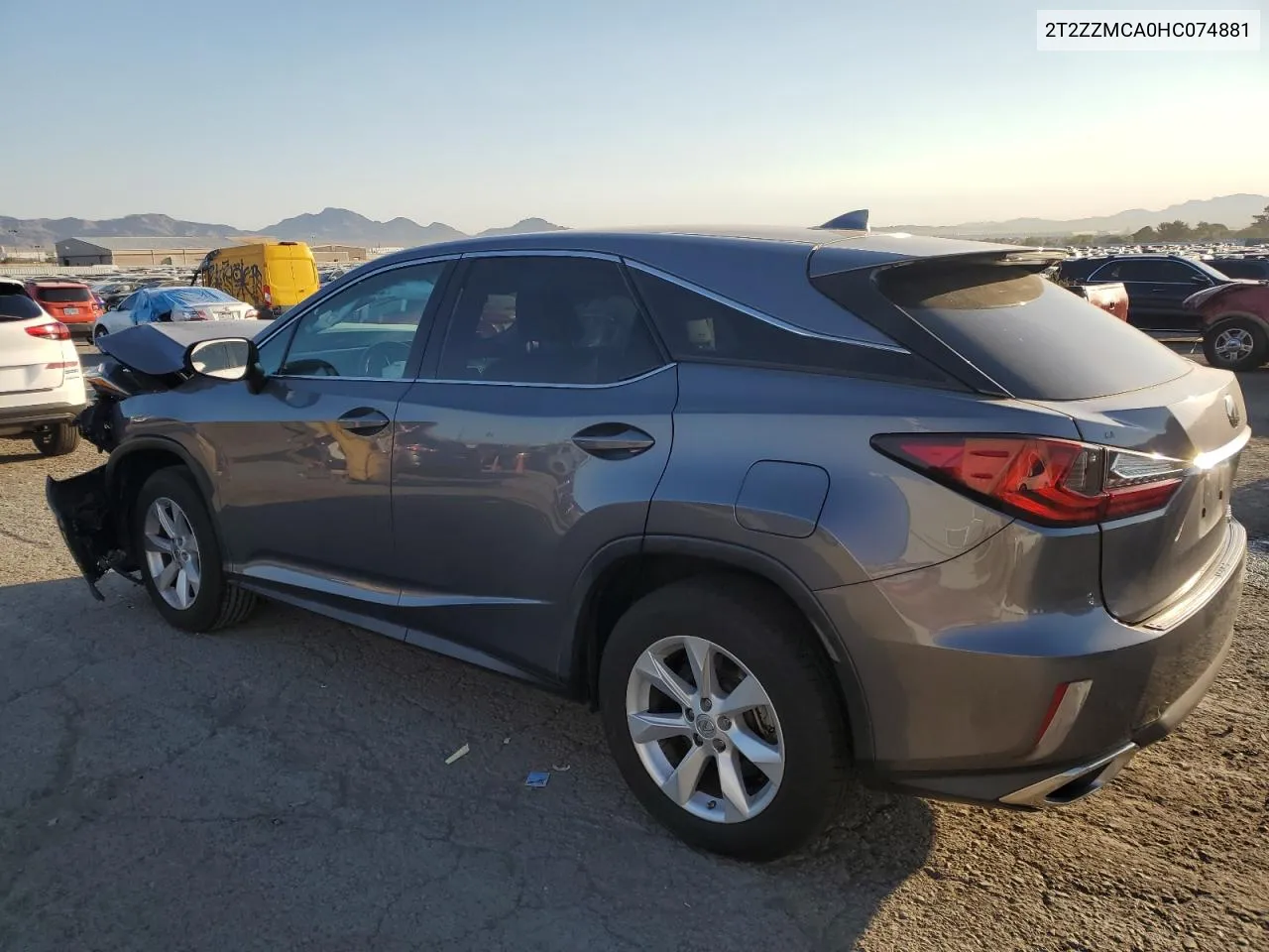 2017 Lexus Rx 350 Base VIN: 2T2ZZMCA0HC074881 Lot: 74817714