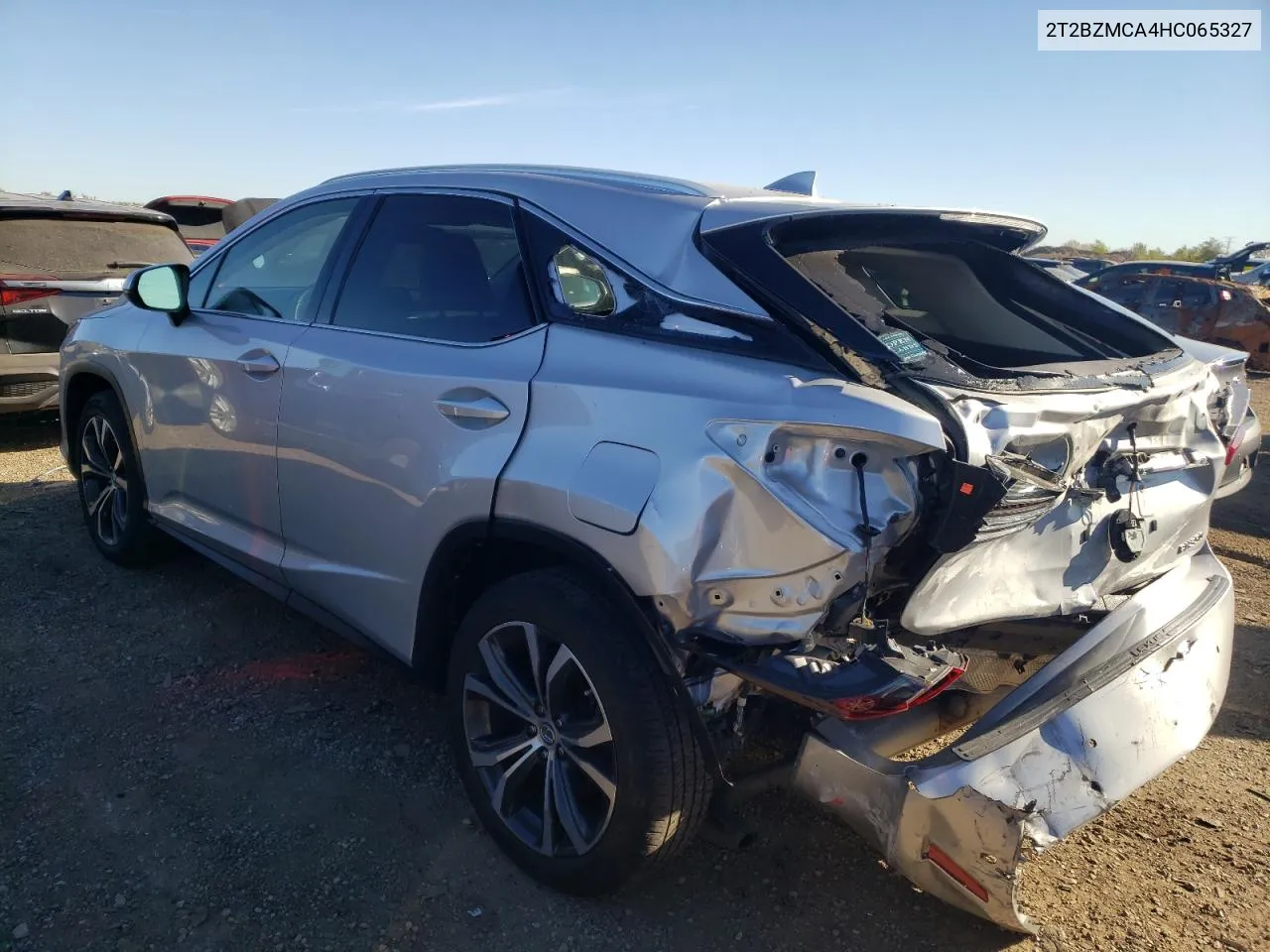 2017 Lexus Rx 350 Base VIN: 2T2BZMCA4HC065327 Lot: 75005174