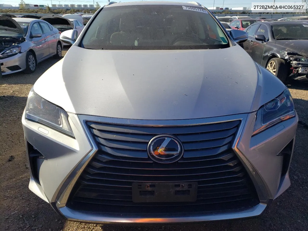 2017 Lexus Rx 350 Base VIN: 2T2BZMCA4HC065327 Lot: 75005174