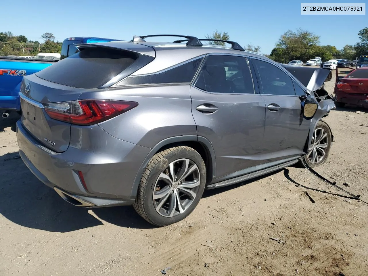 2017 Lexus Rx 350 Base VIN: 2T2BZMCA0HC075921 Lot: 75087974