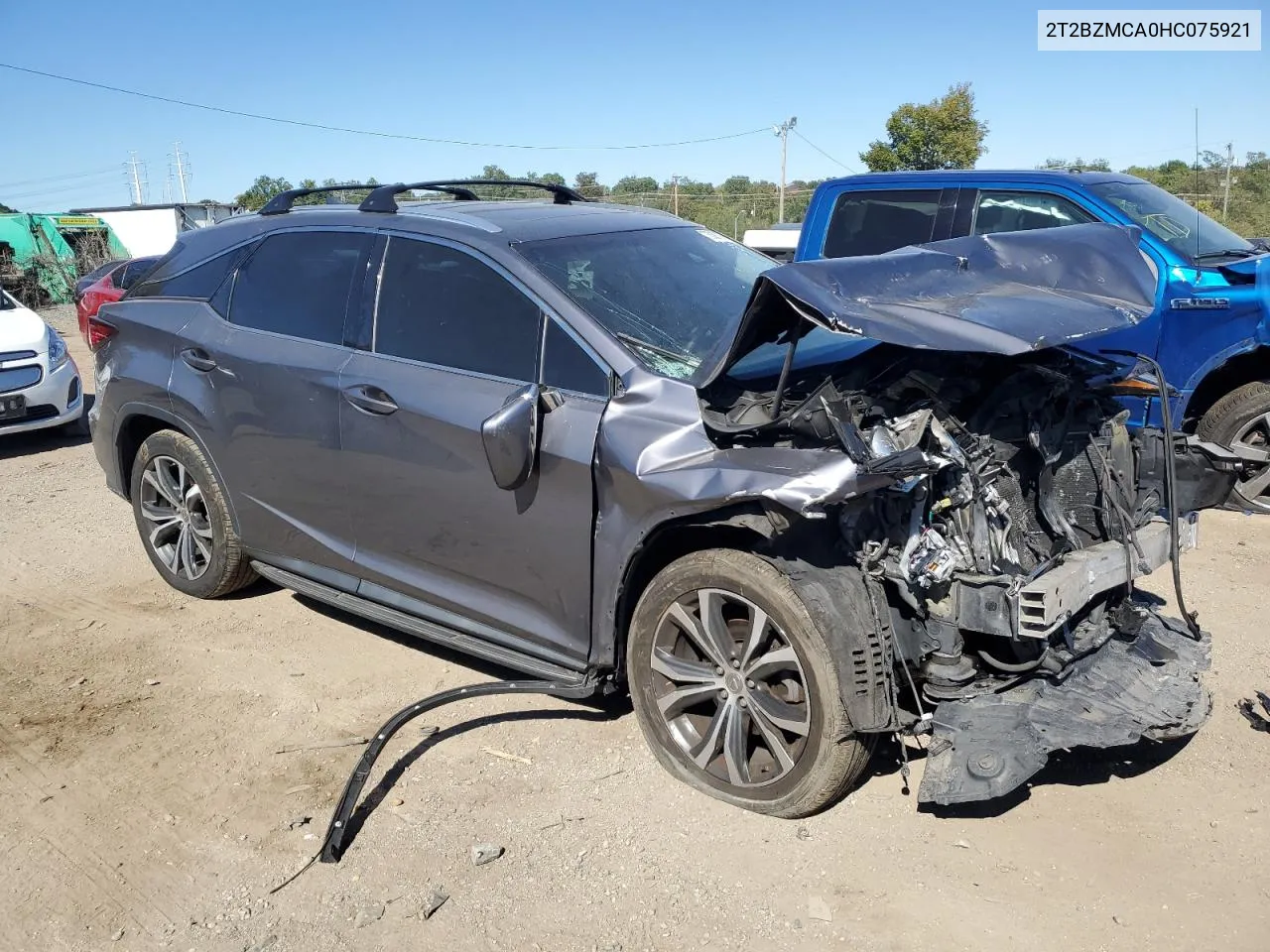 2017 Lexus Rx 350 Base VIN: 2T2BZMCA0HC075921 Lot: 75087974