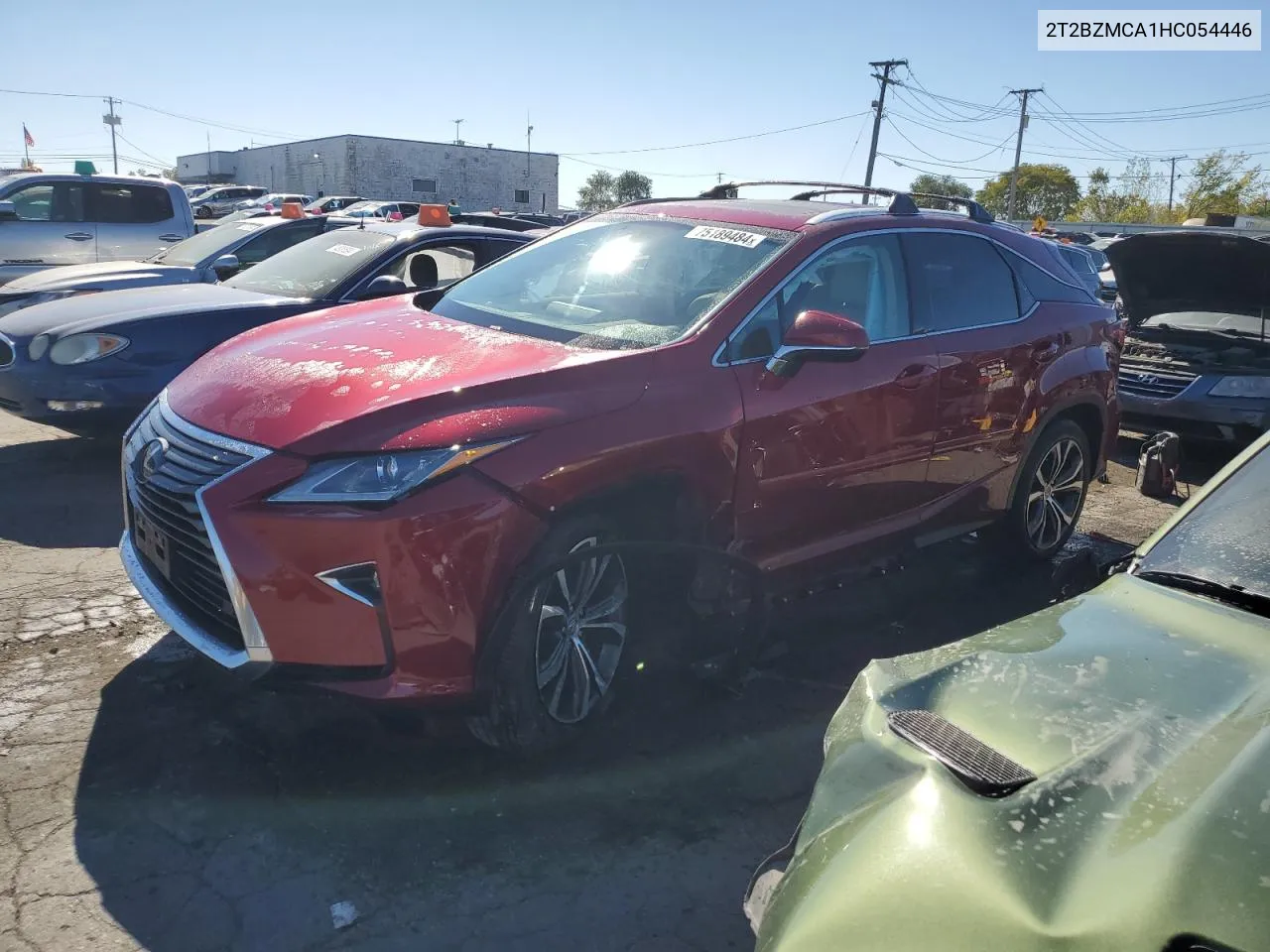 2017 Lexus Rx 350 Base VIN: 2T2BZMCA1HC054446 Lot: 75189484