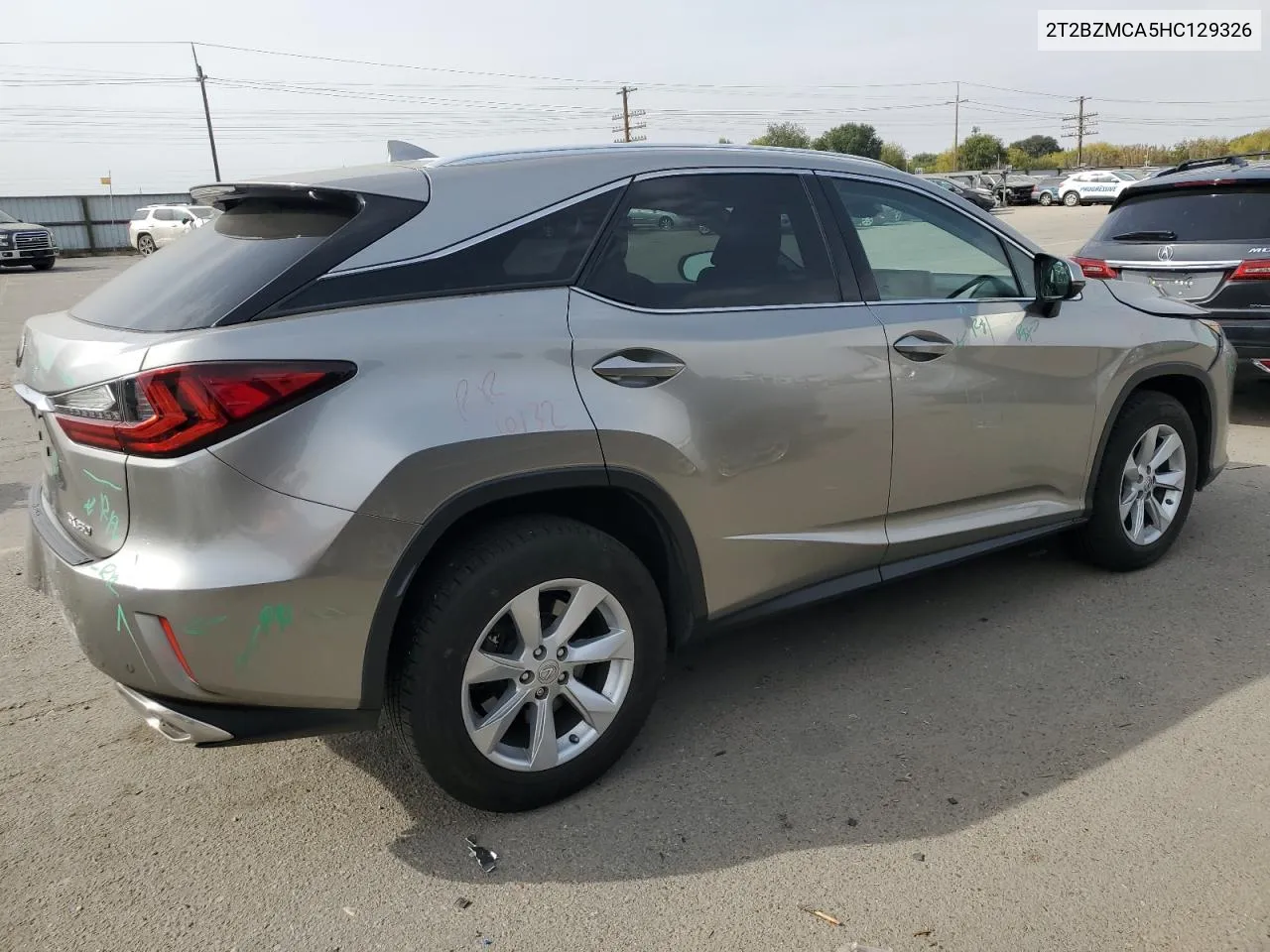 2017 Lexus Rx 350 Base VIN: 2T2BZMCA5HC129326 Lot: 75346984