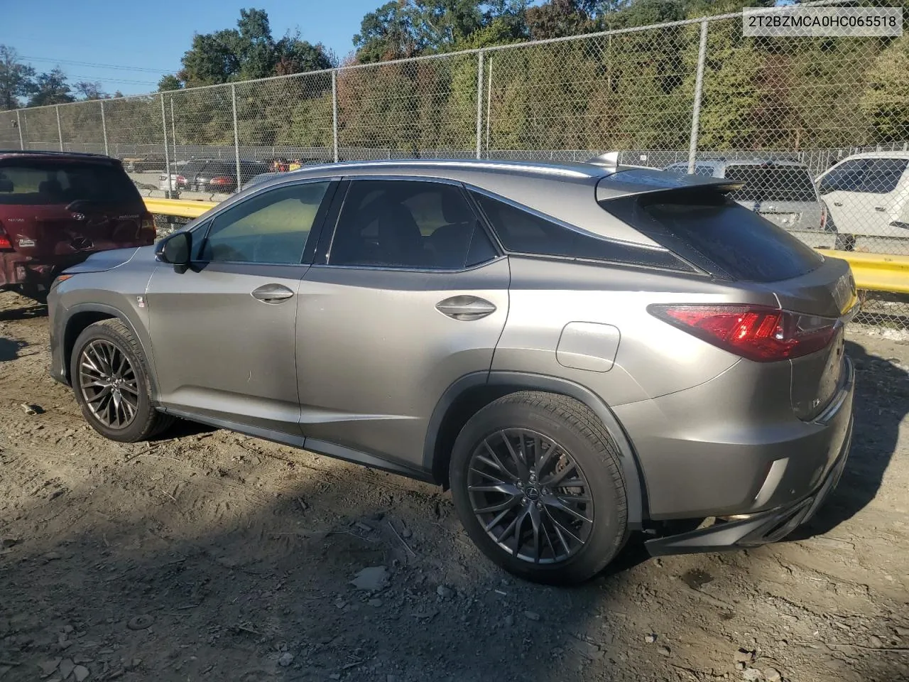 2017 Lexus Rx 350 Base VIN: 2T2BZMCA0HC065518 Lot: 75395744