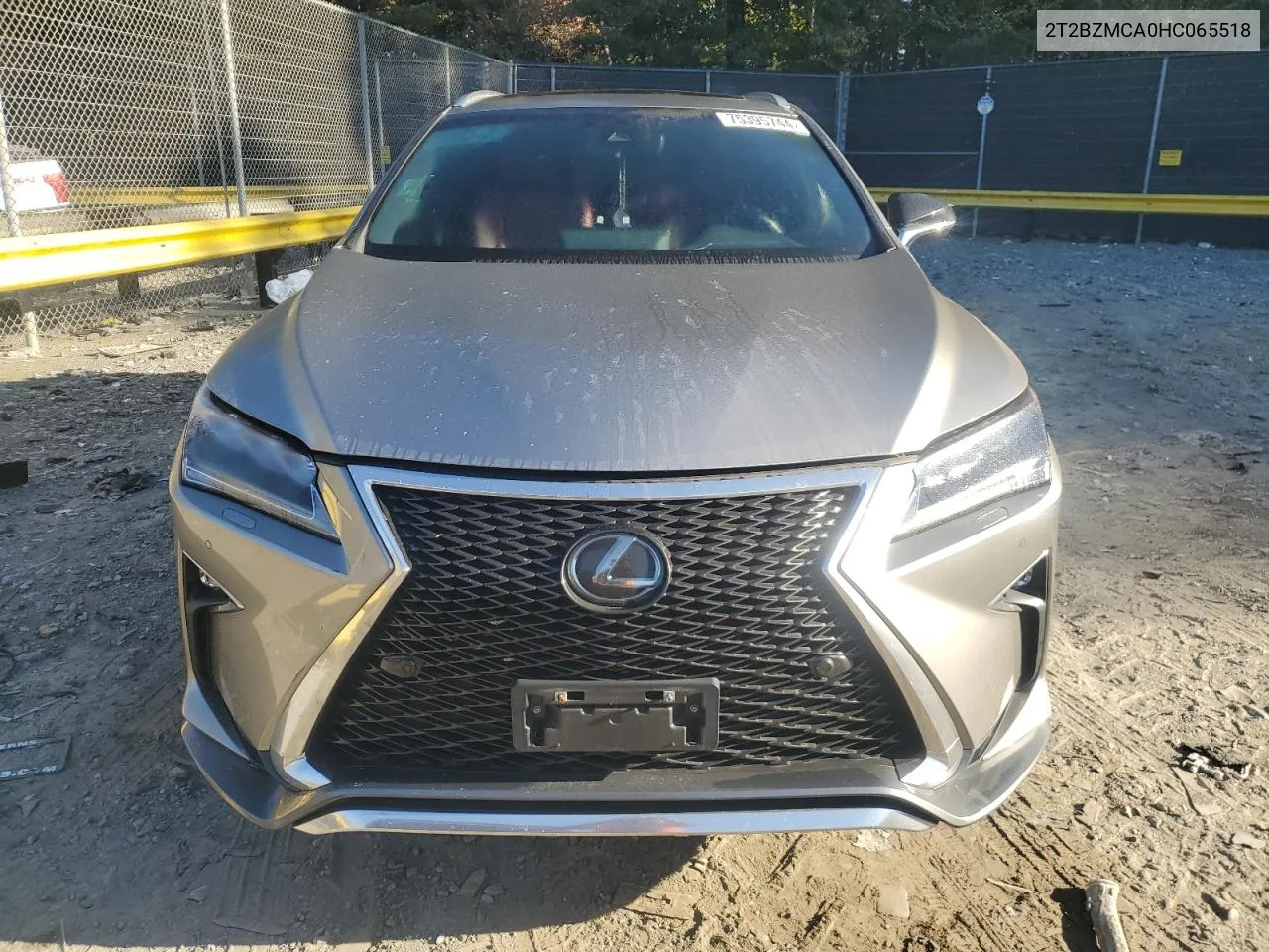 2017 Lexus Rx 350 Base VIN: 2T2BZMCA0HC065518 Lot: 75395744