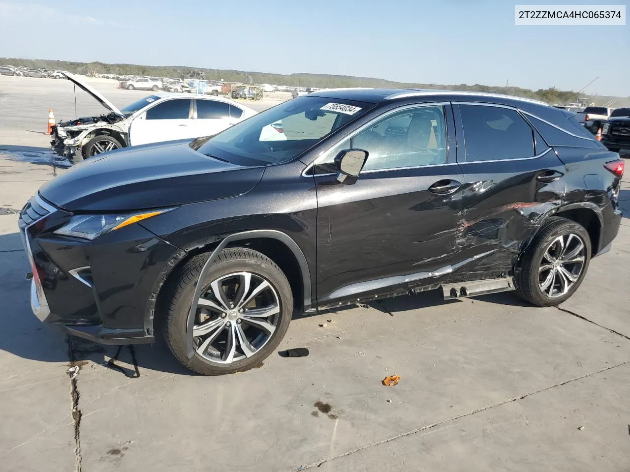 2017 Lexus Rx 350 Base VIN: 2T2ZZMCA4HC065374 Lot: 75554034