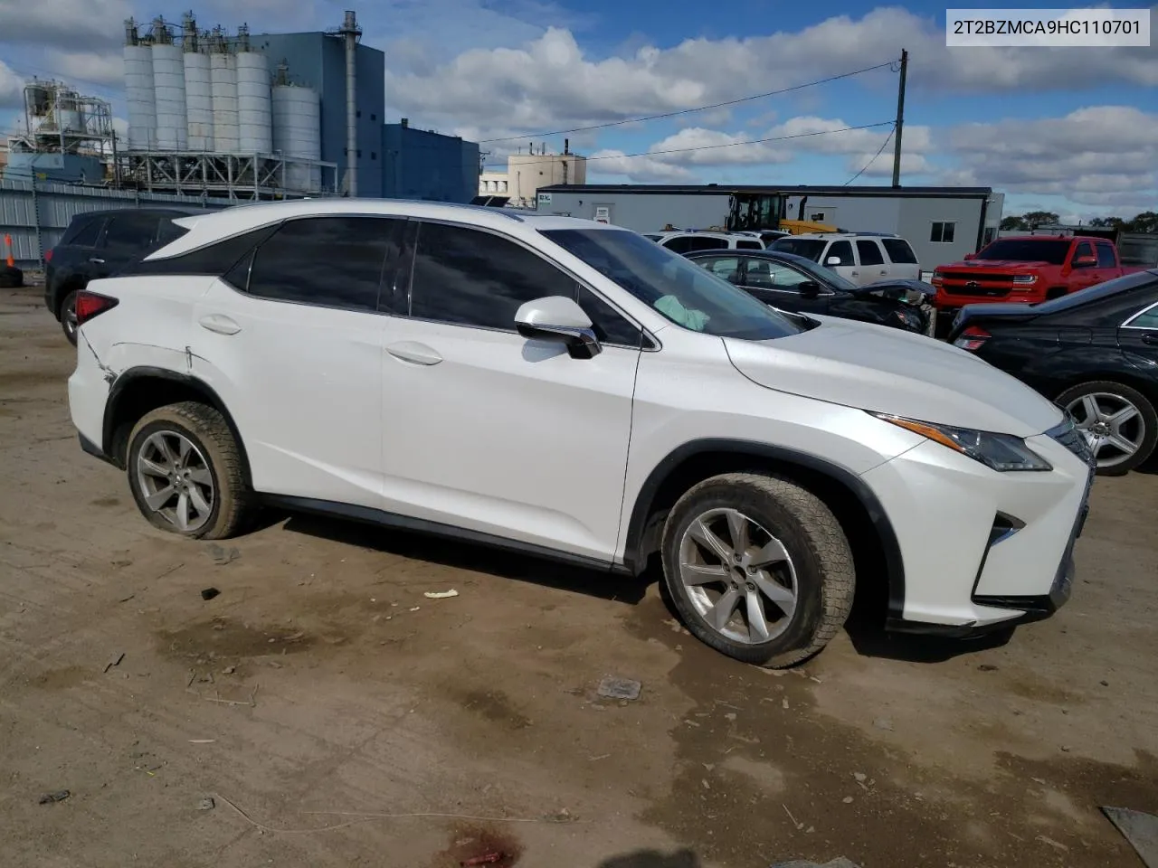 2017 Lexus Rx 350 Base VIN: 2T2BZMCA9HC110701 Lot: 75644834