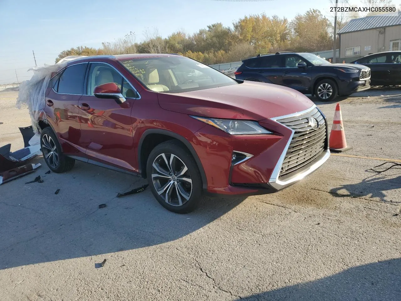 2017 Lexus Rx 350 Base VIN: 2T2BZMCAXHC055580 Lot: 75645304